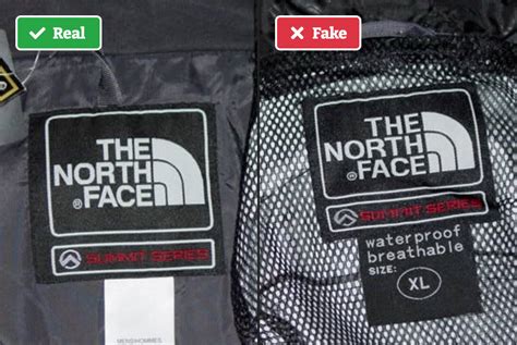 how to tell if northface is real or fake bag|north face jacket counterfeit.